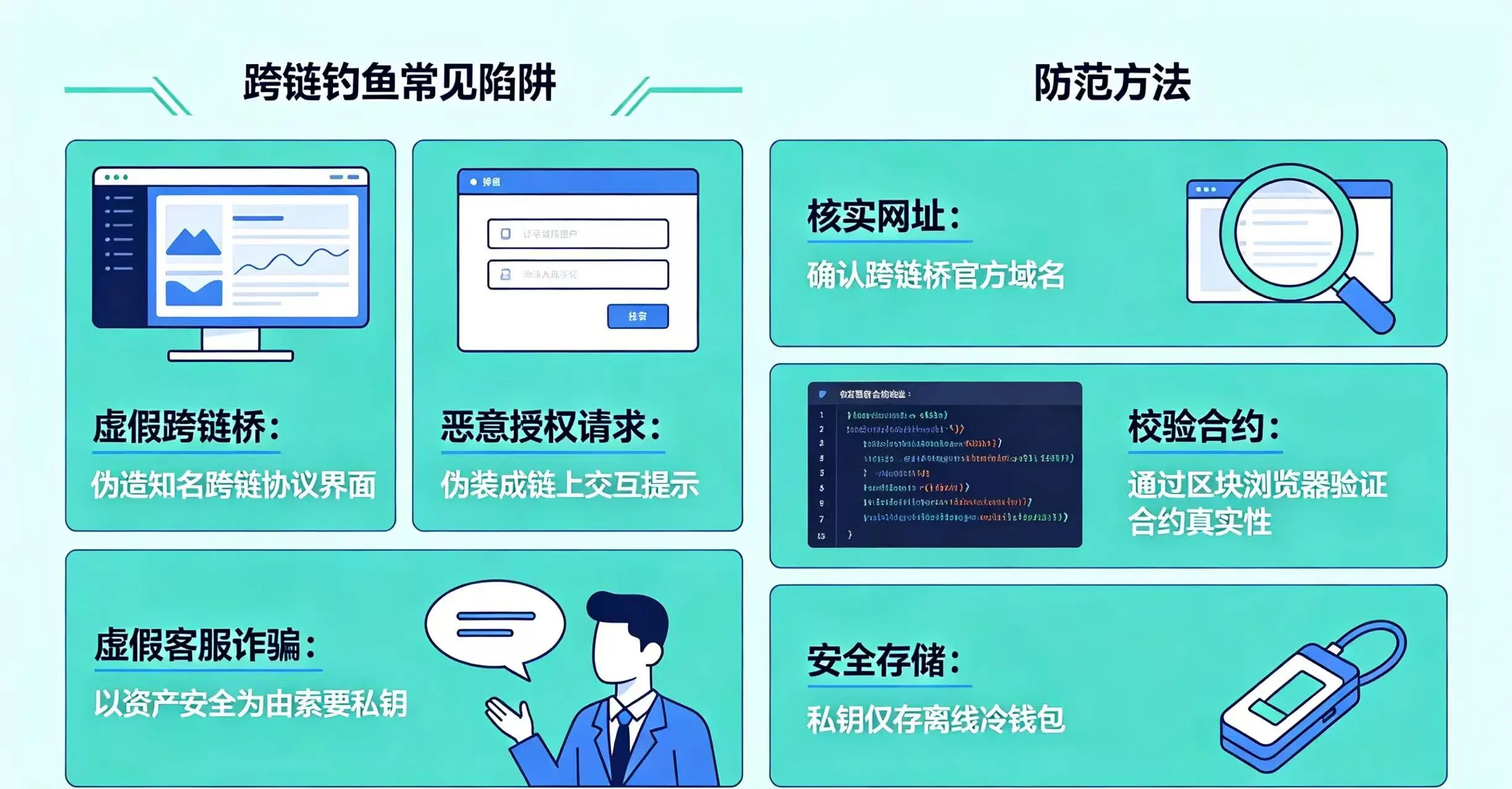 跨链钓鱼陷阱与防范方法
