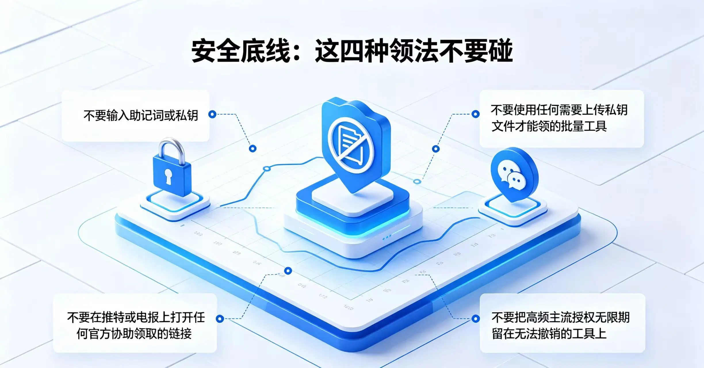 NFT 空投领取安全红线示意图