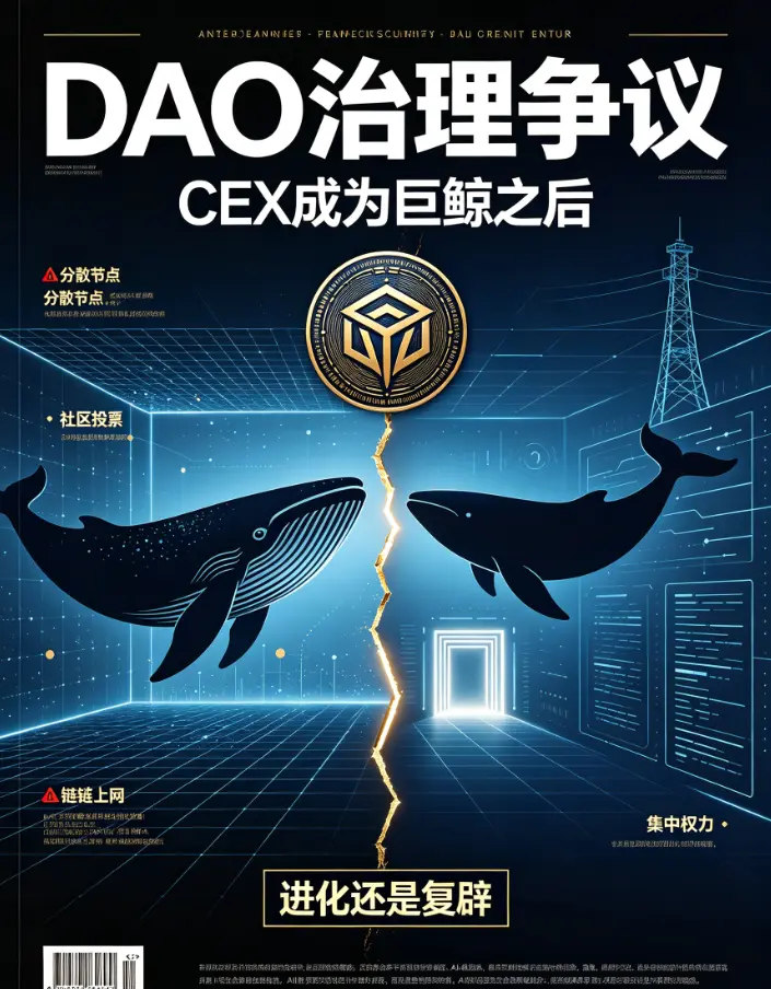 投票权争议：当CEX成为DeFi DAO的巨鲸，治理是进化还是中心化复辟？