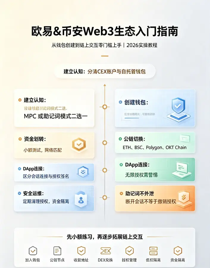 Web3生态入门指南：从钱包创建到链上交互零门槛上手｜2026实操教程