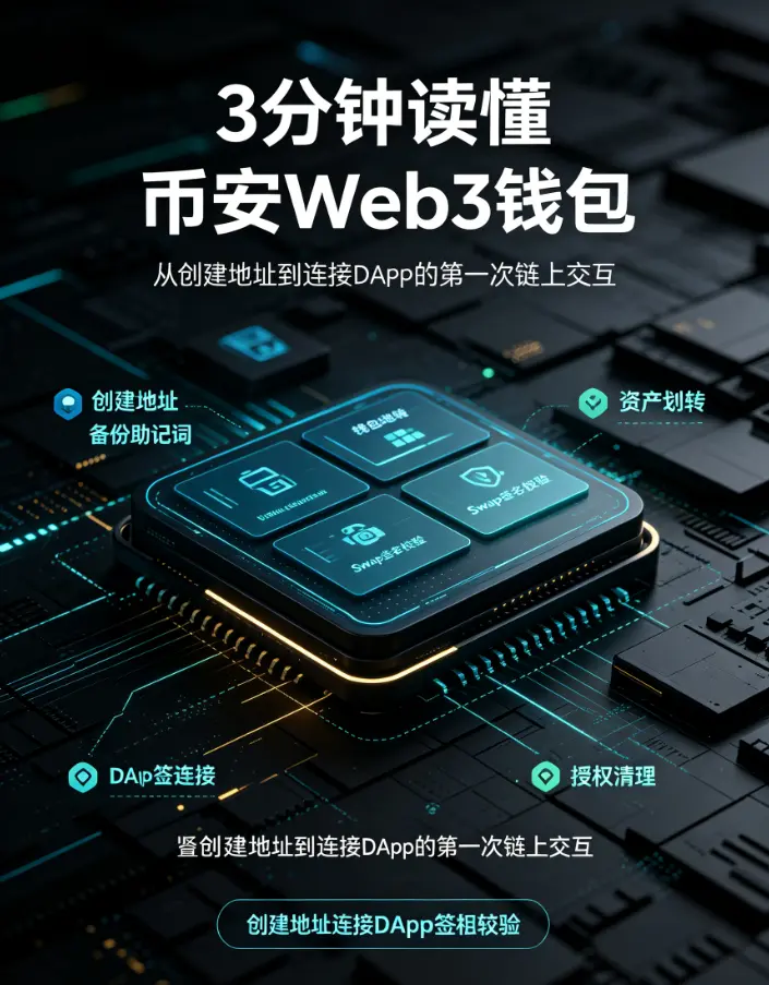 3分钟读懂比安Web3钱包：从创建地址到连接DApp，你的第一个链上交互就靠这篇